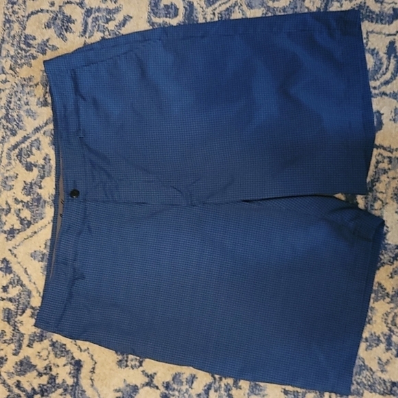 Ben Hogan sz 38 blue pattern shorts MS16 - Picture 1 of 4